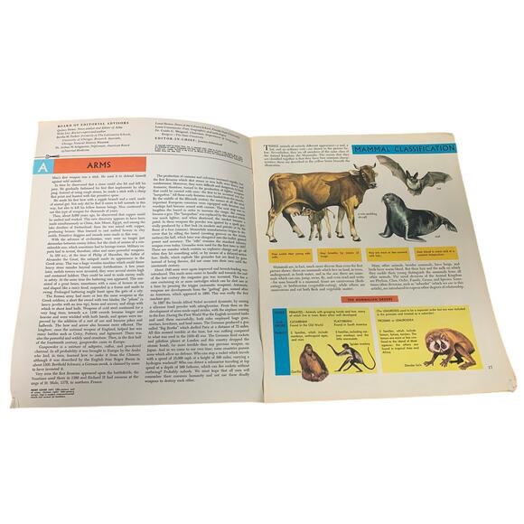 Vintage 1963 Knowledge No 2 Vol 1 Arms Mammals Holland Paperback Magazine - Picture 3 of 4